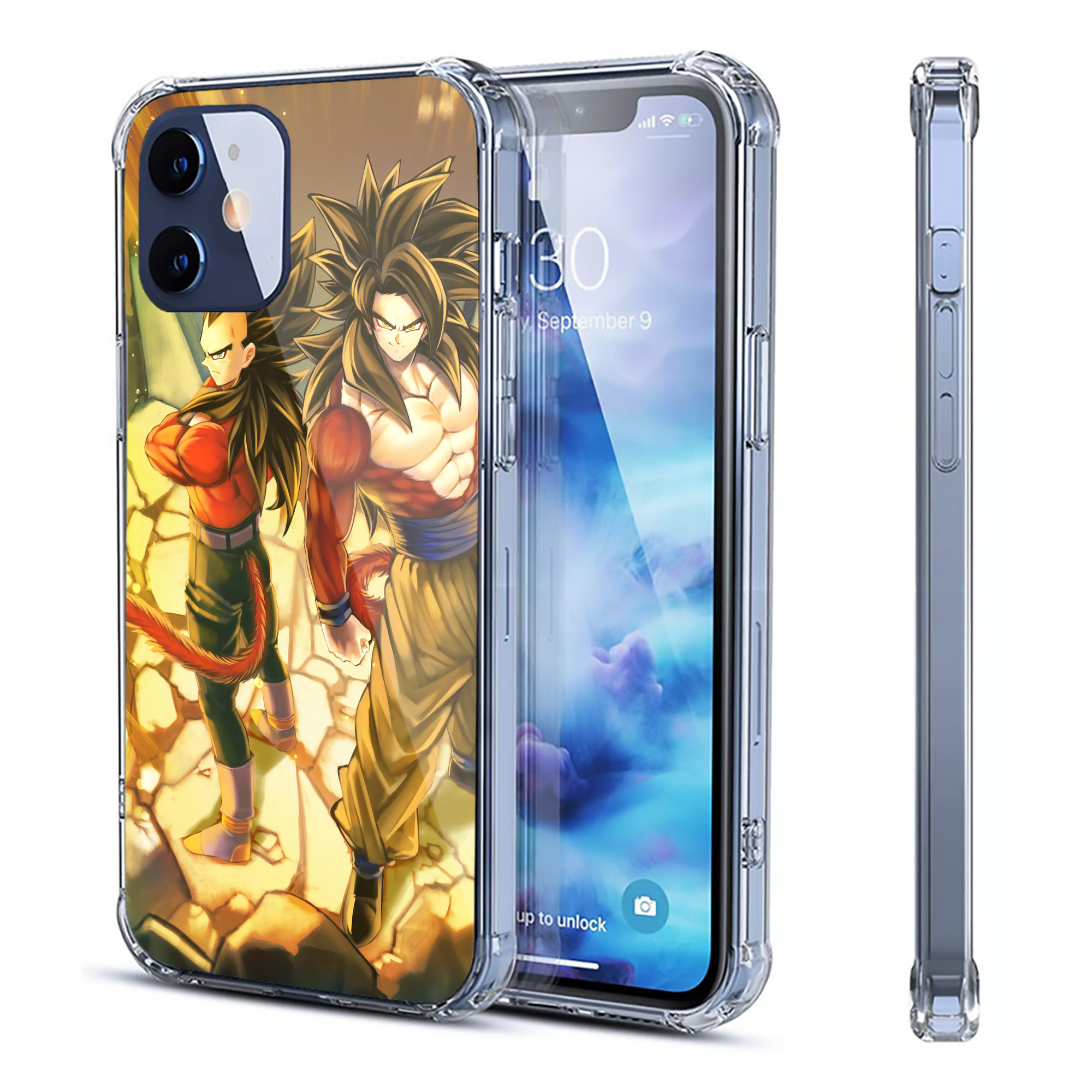 （画像用） ドラゴンボール DRAGON BALL 【iPhone 12シリーズ対応】透明スマホケース（クリアソフトケース）